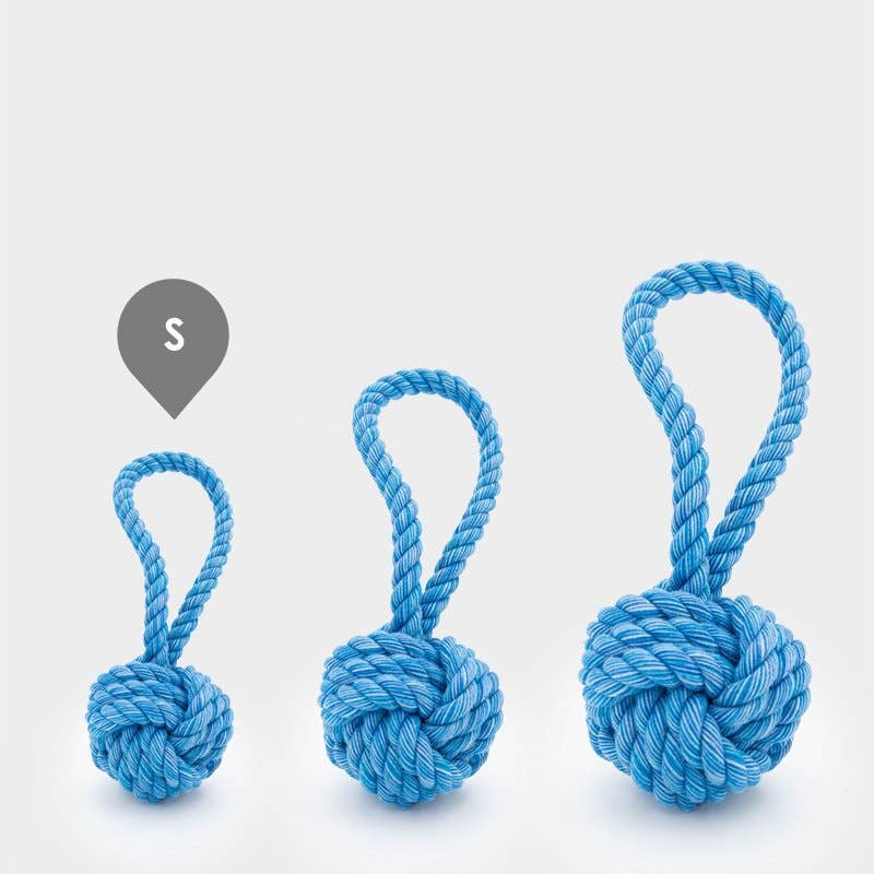 4cats Heimtierbedarf GmbH - Vendita all'ingrosso Giocattolo di corda - Cani - Happy Pet Nuts For Knots Pallina da Tira  - 3 misure0