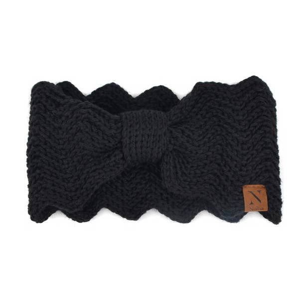 Selini New York - Wholesale Fashion Headband - Women's - Women's Knotted Knit Winter Head Band
