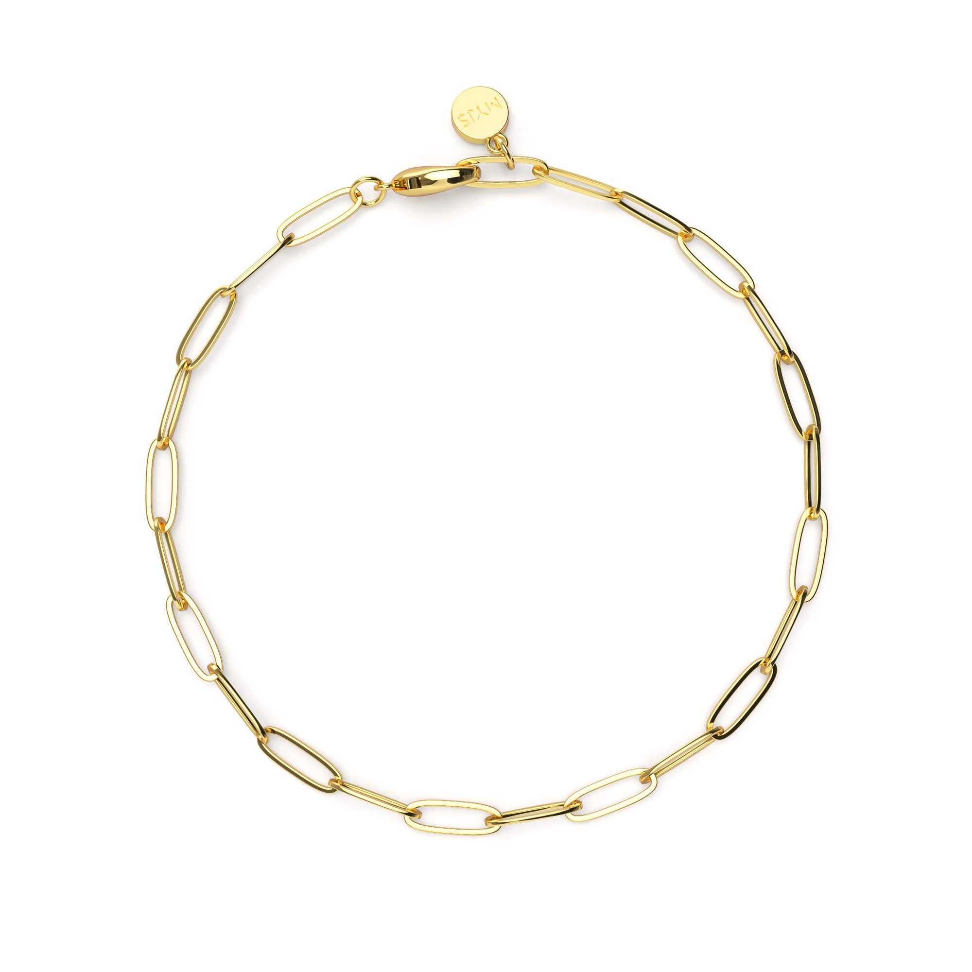 My Jewellery Story - Wholesale Link & chain bracelet - Gold Plated Link & Chain Bracelet