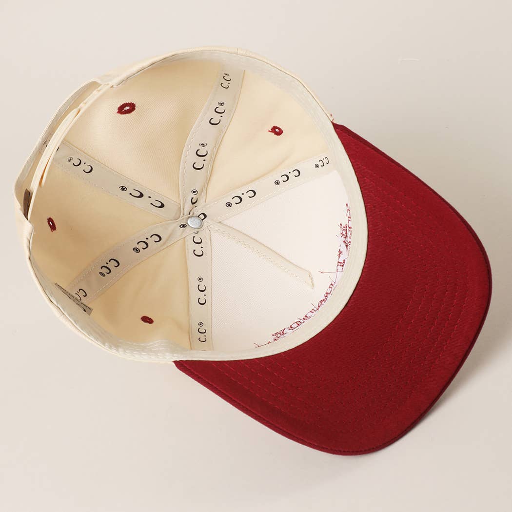 Fashion City – wholesale Truckerkeps – Unisex – MEN PAPPA, HAN ÄR EN COWBOY Broderad Tvåfärgad Truckerkeps15