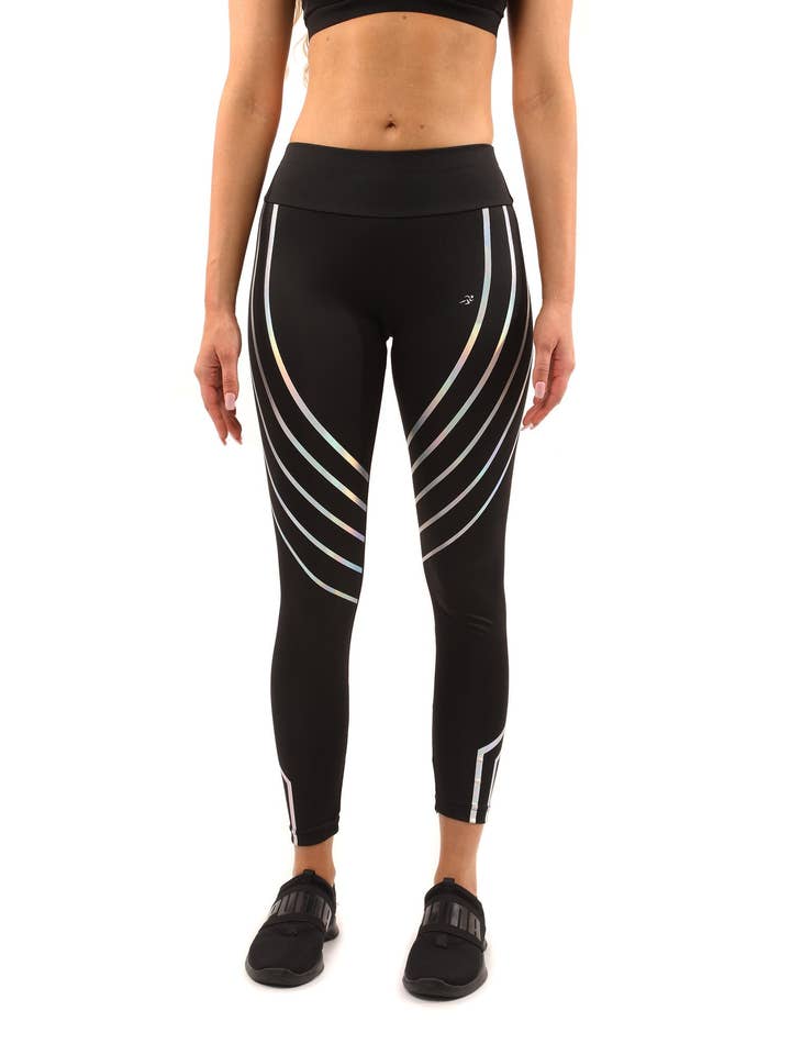 Savoy Active - Vente Maillot de bain deux-pièces – femme - Laguna Set - Leggings & Soutien-gorge de Sport - Noir3