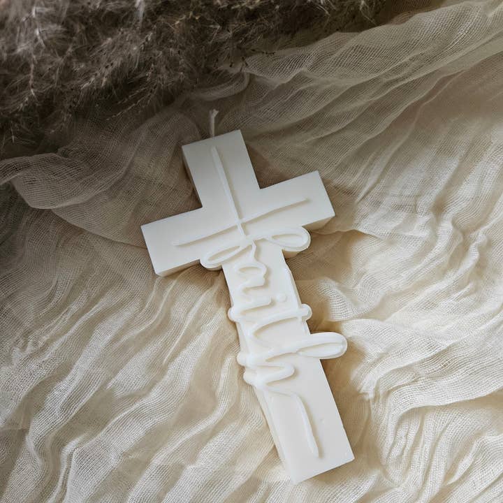 Faith Candle for wholesale by bel-jewelry