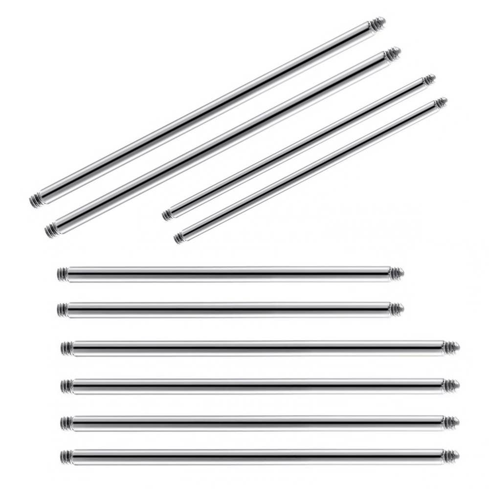 Bodytrend – Großhandel Tunnel-/Plug-Ohrring – Titan - GERADE HANTELKÖRPERTEILE, ERSATZ-HANTEL2