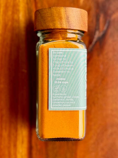 Mama Rose Kitchen Co - Wholesale Dried Spice Mix - Golden Milk, A Nourishing Drink Mix1