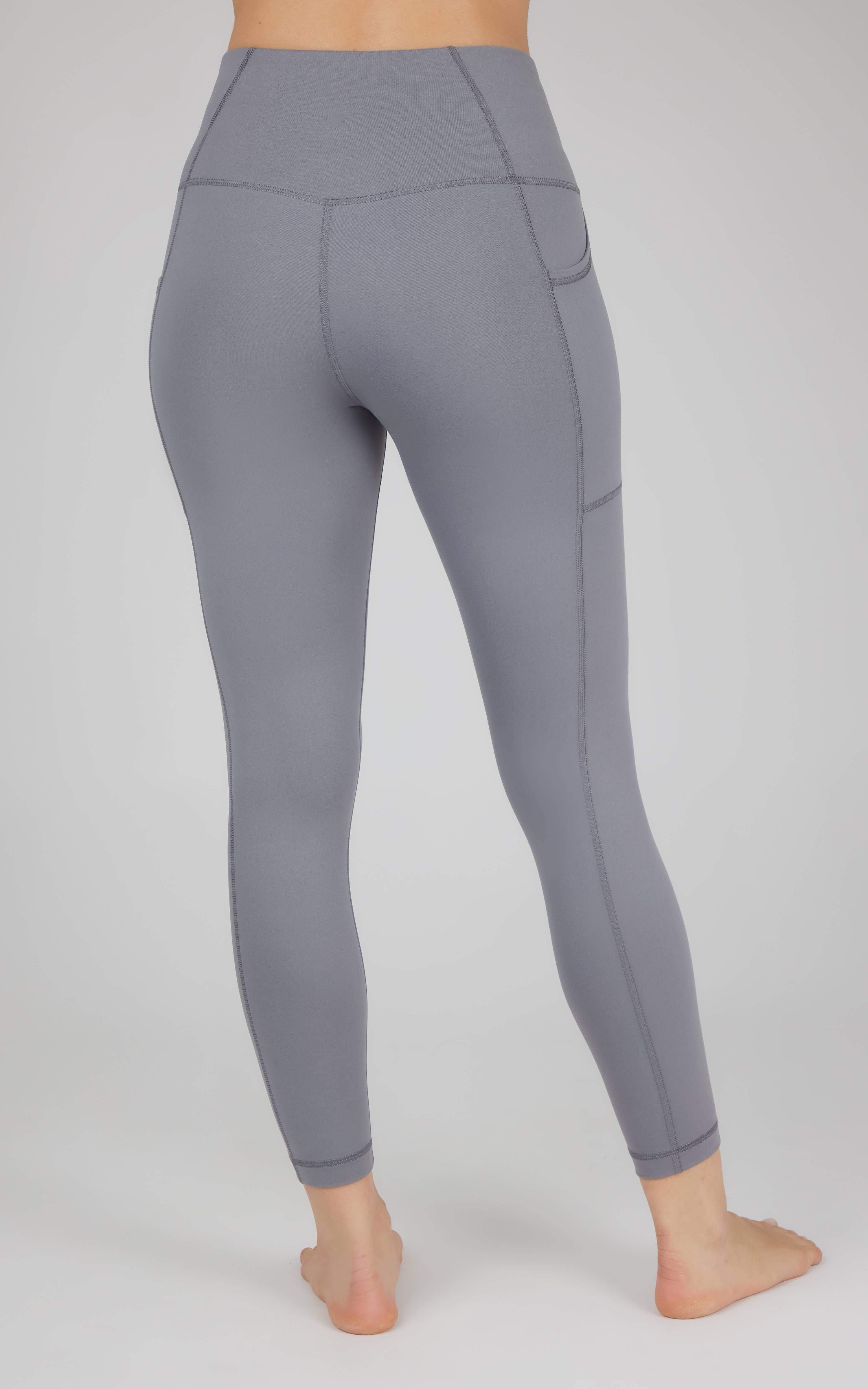 90 Degree by Reflex & Yogalicious - Wholesale Athletic/Lounge Leggings - Women's - Women's Lux Ankle Leggings with Utility Pockets9