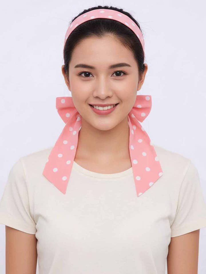Back Tie Fashion Headband for wholesale by Amerikan Basics