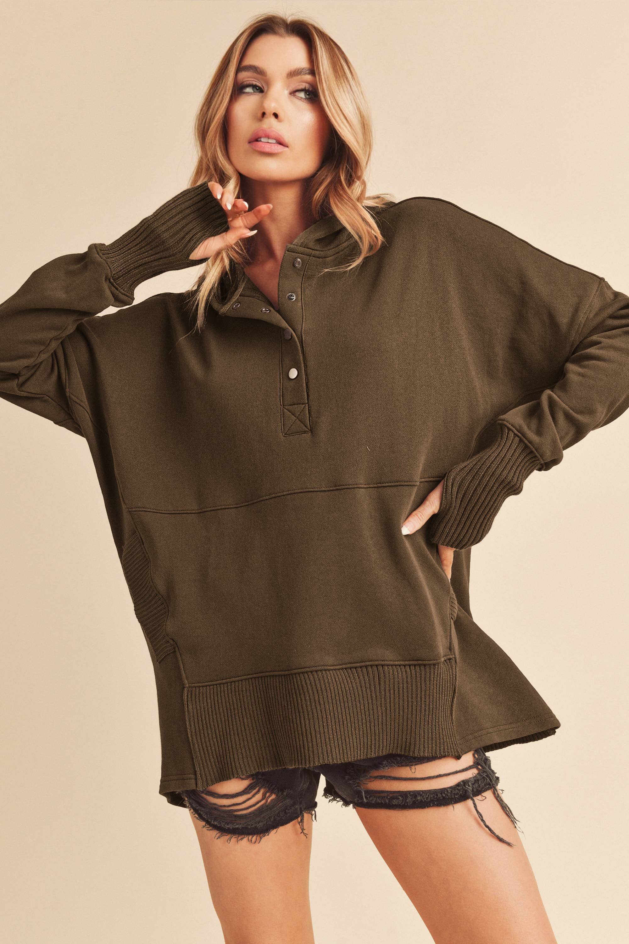 AEMI + CO - Wholesale Sweatshirt - Women's - *SMALL ONLY* 532AK Vivi Pullover29