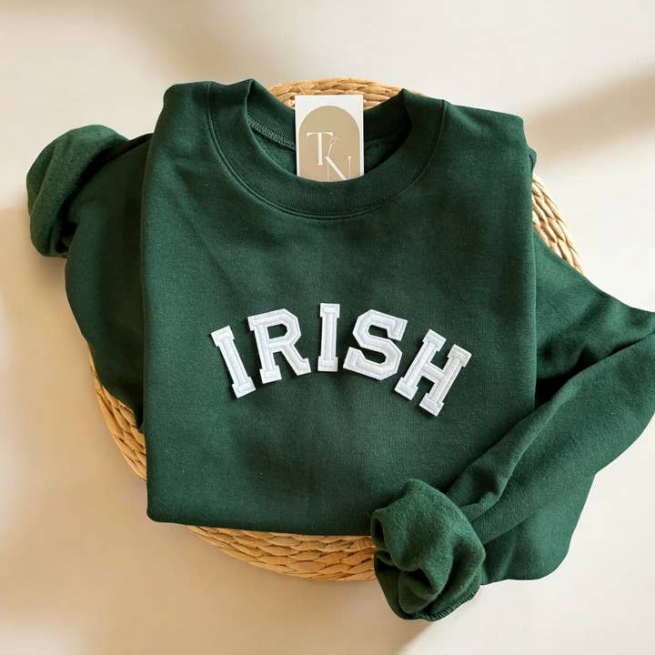 Threads And Needles, INC. - Wholesale Graphic Sweatshirt - Unisex - IRISH Sweatshirt, St Patricks Day Sweatshirt1