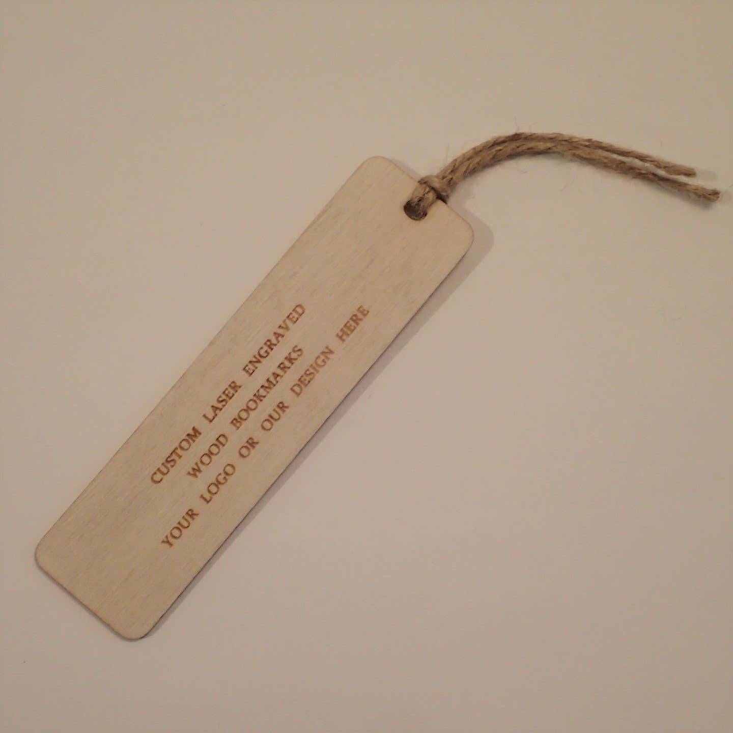 River's Edge Gourmet Foods - Wholesale Bookmark - Custom laser-engraved small wood bookmark1