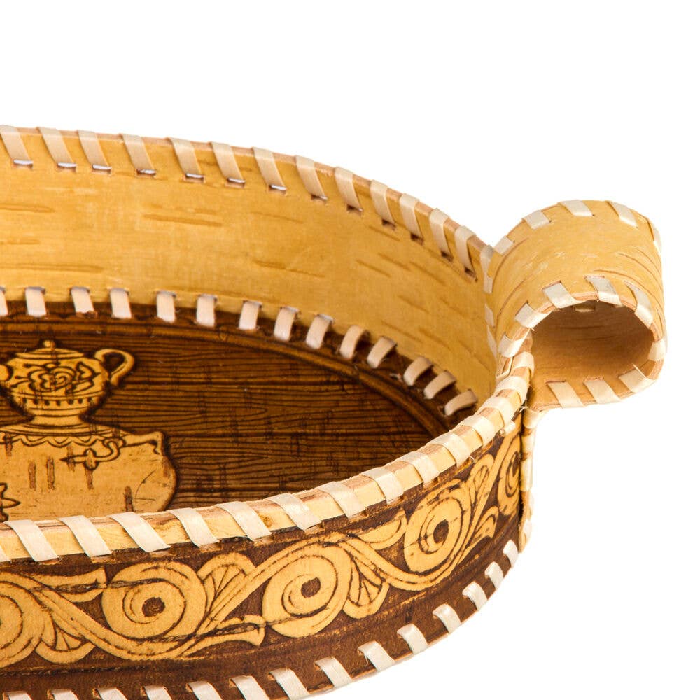 STP - Wholesale Basket - Birch Bark Bread and Pastry Basket1