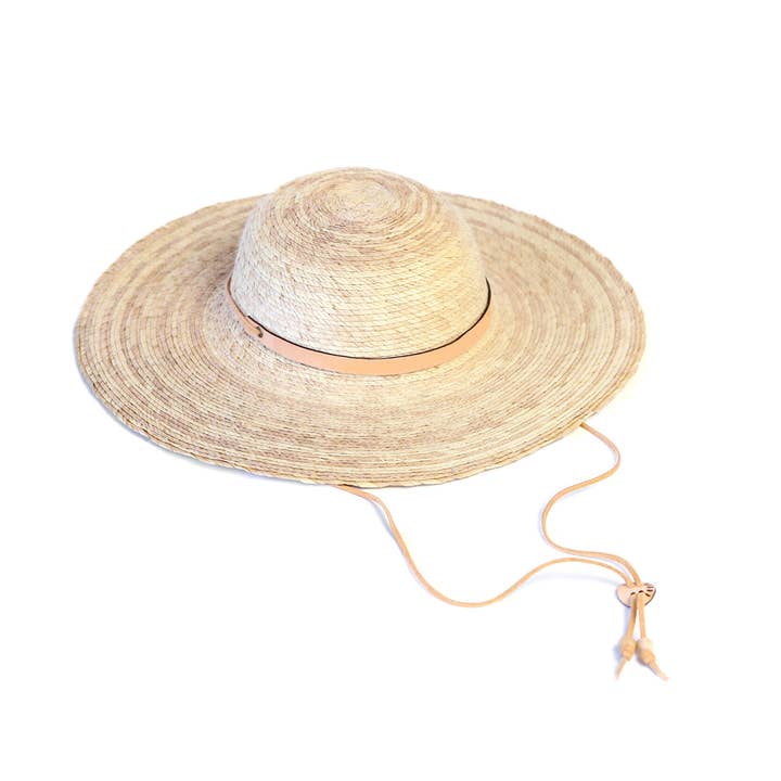 Caminito - Vente Chapeau de paille – femme - Collection Mercado - Chapeau de soleil Sombra1