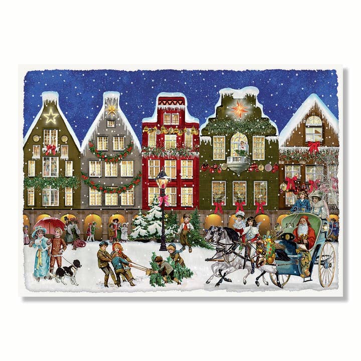 Alison Gardiner Designs - Wholesale Advent Calendar - Miniature Victorian Christmas Advent Calendar Cards