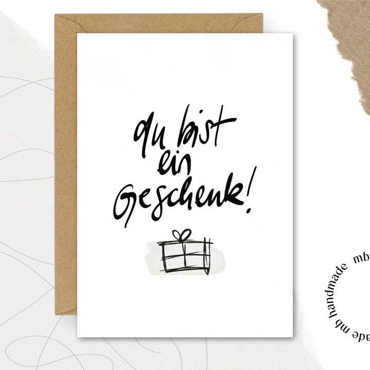 you are a gift for wholesale by mb handmade