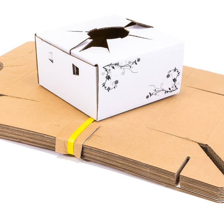 UNIMIX FLORAL - Wholesale Vase - Cardboard Delivery Vase Carry Out