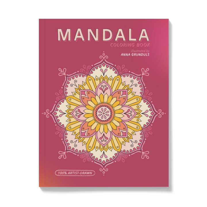 Anna Grunduls Design - Wholesale Coloring Book - Adult - Mandala Coloring Book