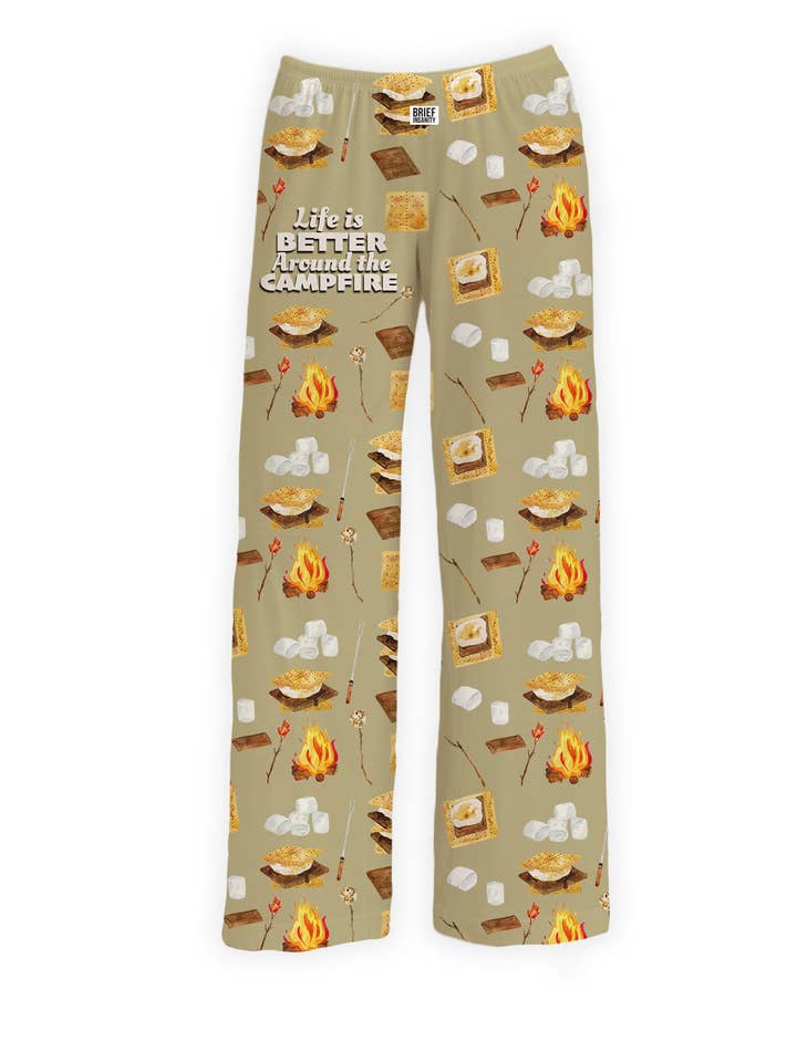 BRIEF INSANITY - Wholesale Sleepwear Bottom - Women's - Smores Pajama Lounge Pants