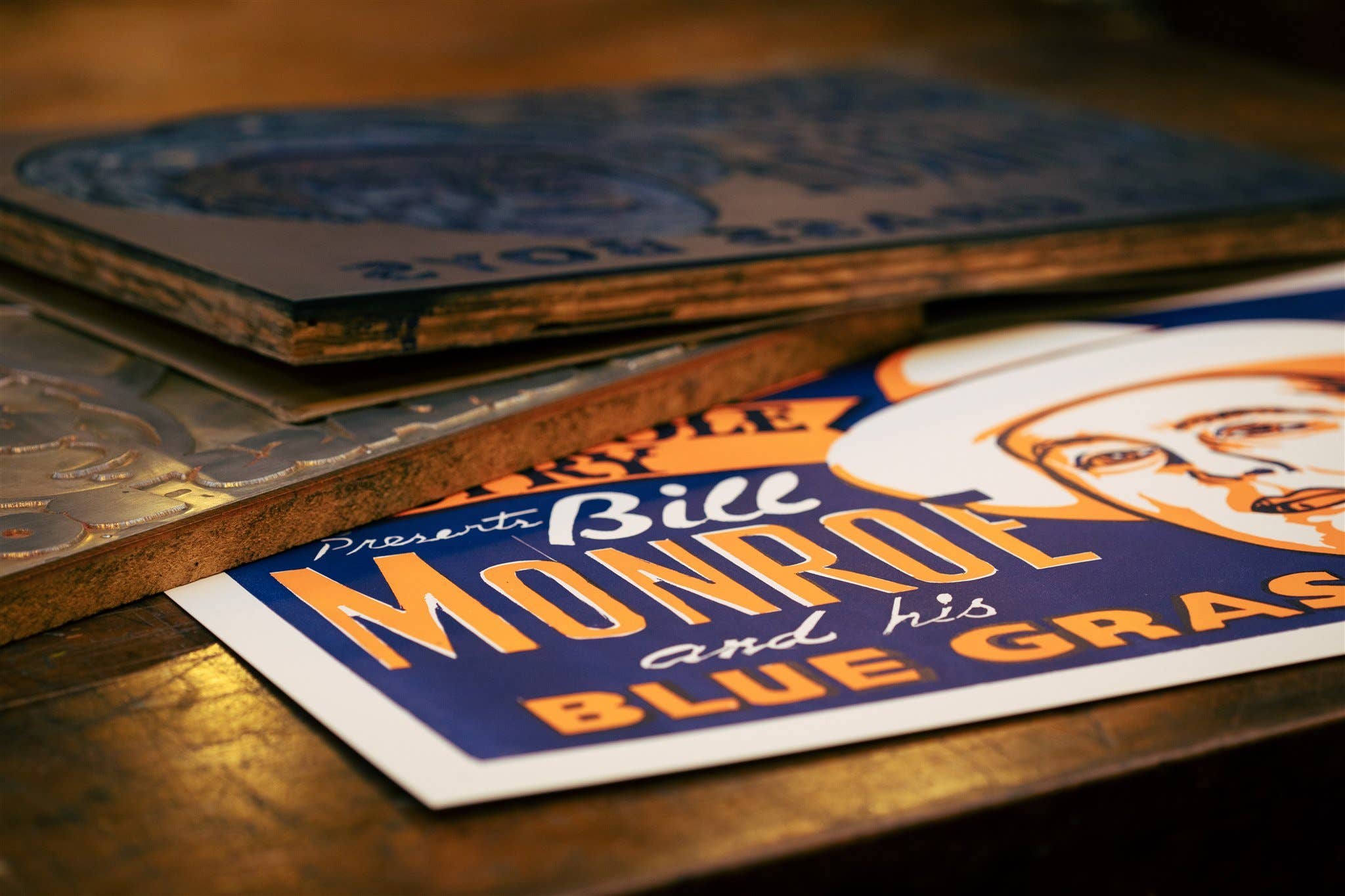 Hatch Show Print - Wholesale Poster - Bill Monroe Horizontal Poster7