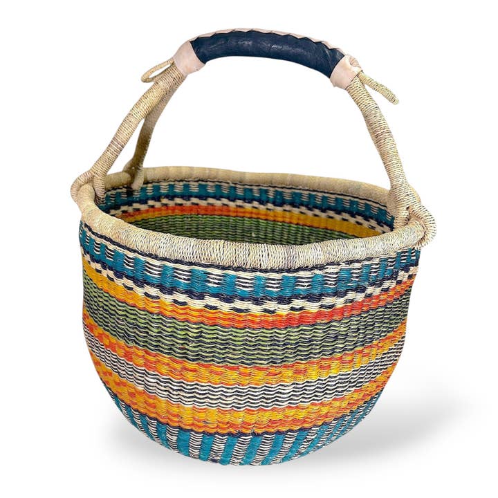 Ti-a Woven Goods - Wholesale Basket - Round Storage Basket8