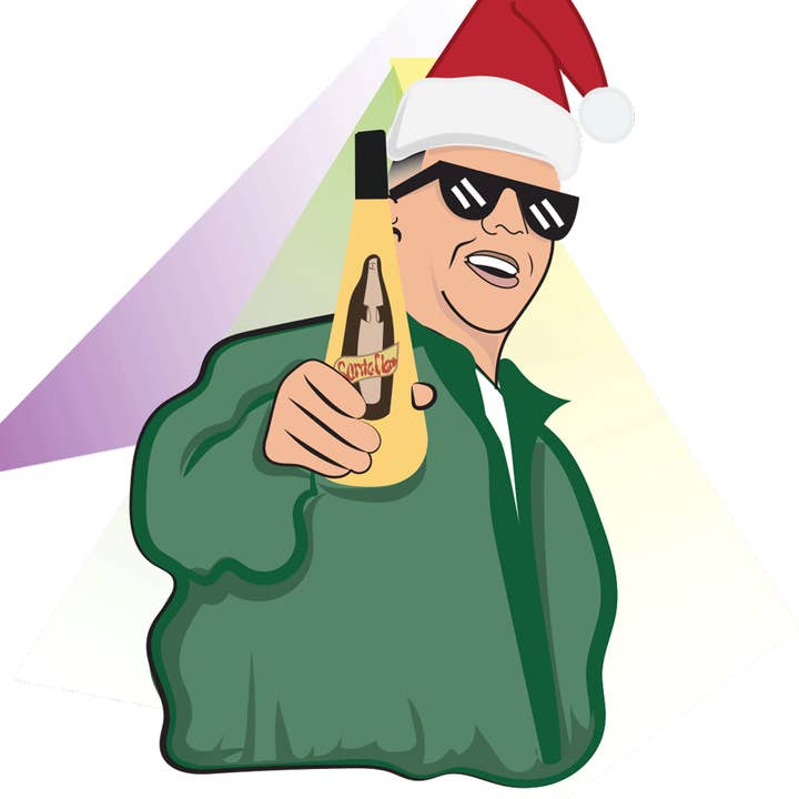 Paper Tacos® - Wholesale Christmas Card - Feliz Navidad Chistoso Rompope Holiday Humor Card