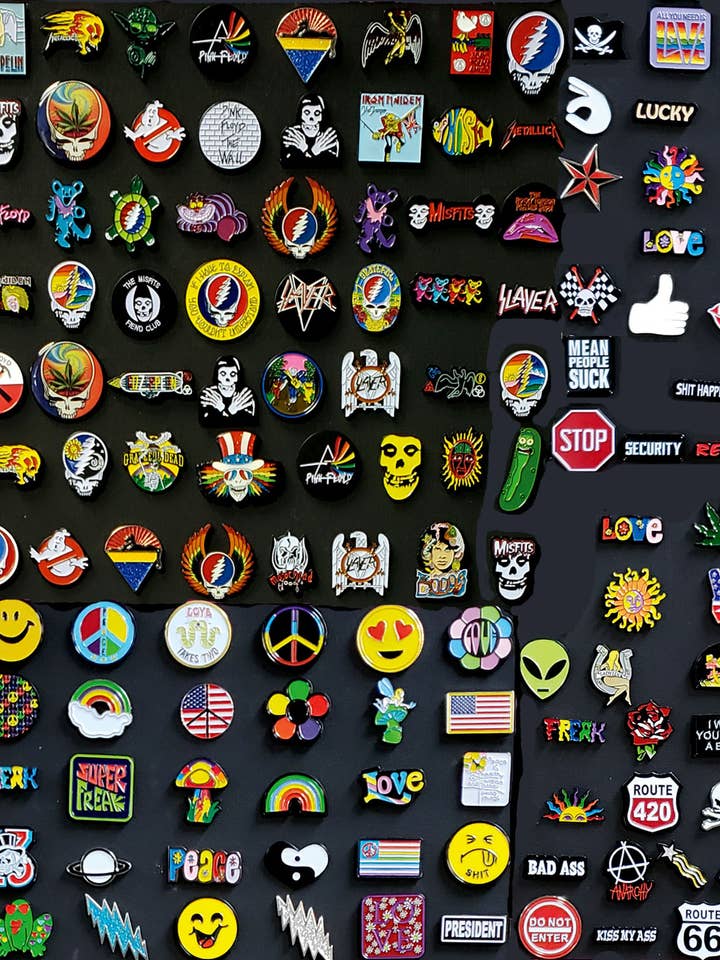 Best Selling Retro Music and Pop Culture Enamel Pins and other Purchase Wholesale green day. Free Returns & Net 60 Terms on Faire trending on Faire.