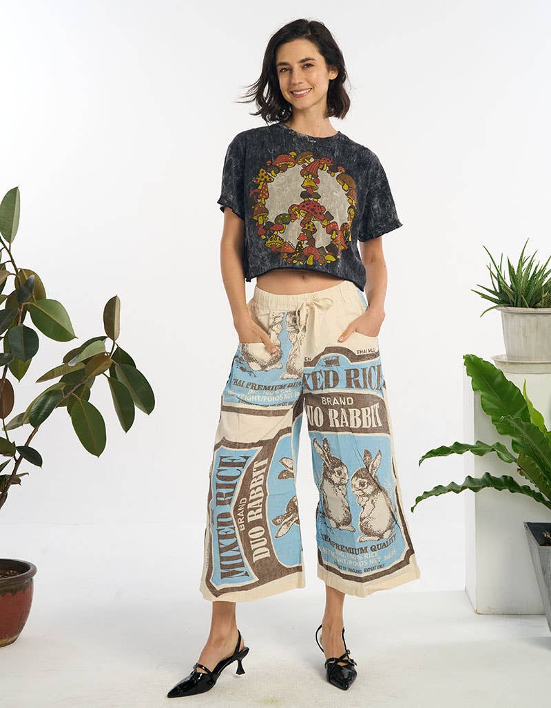 Kathmandu Imports – Calças - Mulher por atacado – CALÇAS DE ALGODÃO (TH-1929)1