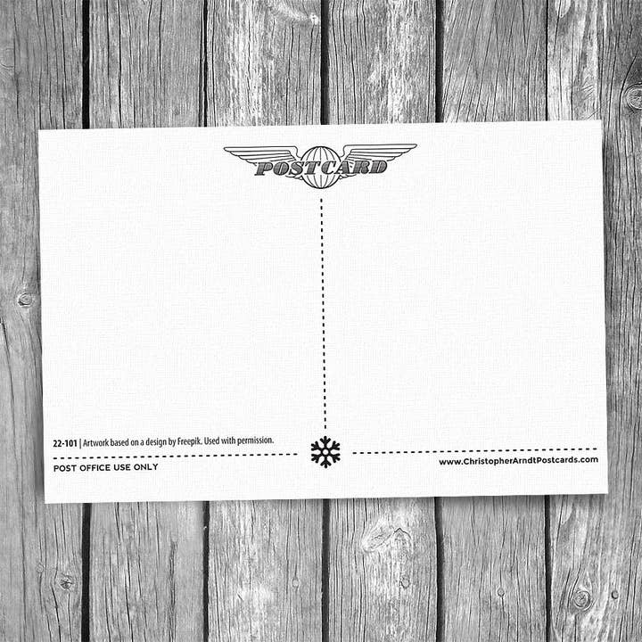 Christopher Arndt Postcard Co. - Wholesale Postcard - Christmas Advent Calendar Postcard1