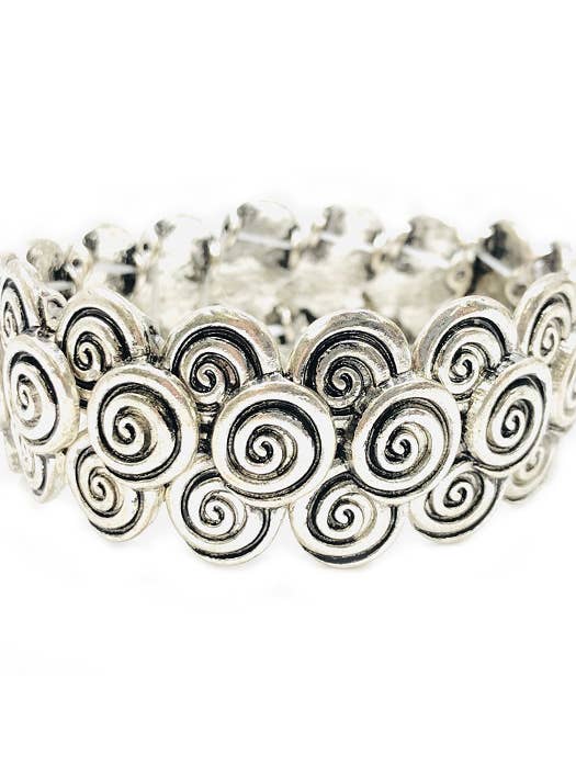 ( HX1113 ) SWIRL ARMBAND für den Großhandel von Jewelry Max