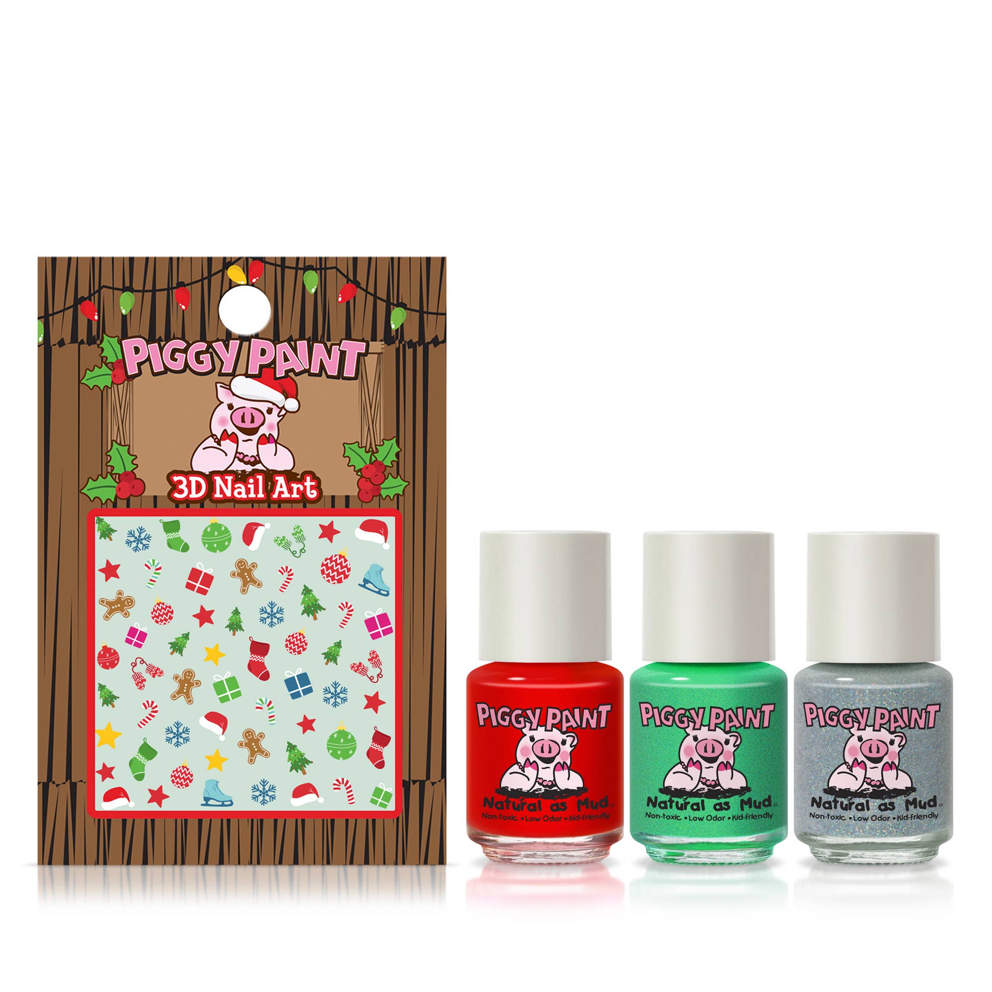 Piggy Paint - Vente Vernis à ongles – enfant - Le chéri du Père Noël : Cadeau de Noël non toxique pour enfants1