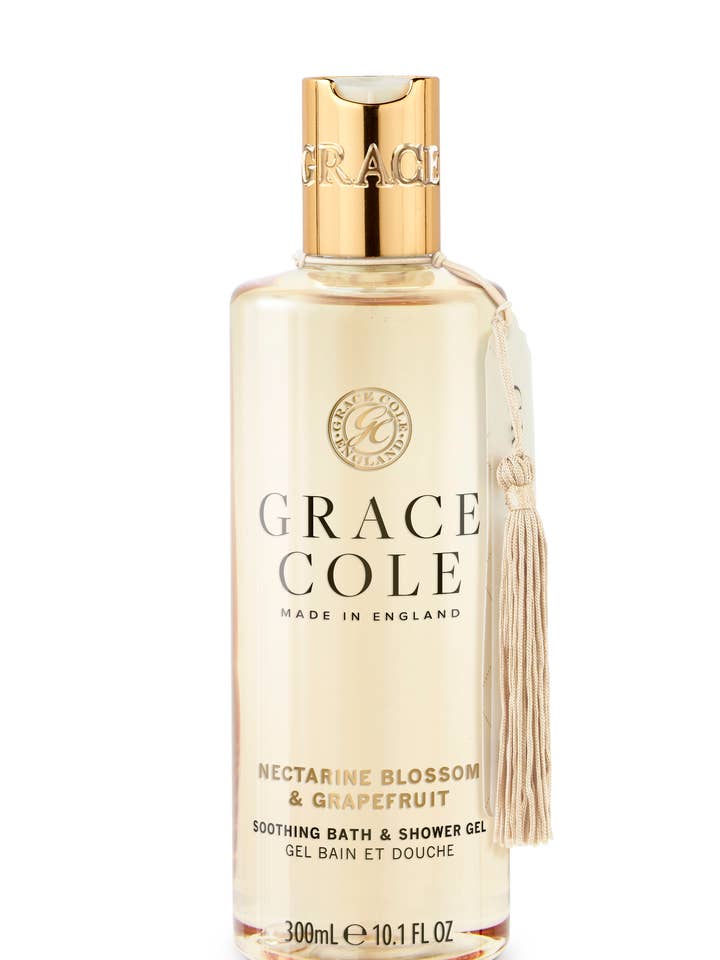 Nectarine Blossom & Grapefruit Bath & Shower Gel 300ml for wholesale by Grace Cole