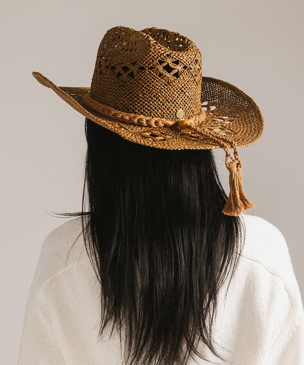 Gigi Pip - Wholesale Cowboy Hat - Women's - Remy Vented Straw Cowboy Hat6