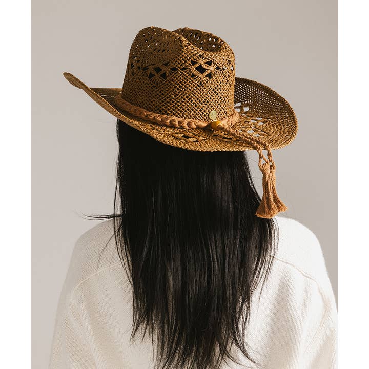 Gigi Pip - Wholesale Cowboy Hat - Women's - Remy Vented Straw Cowboy Hat6