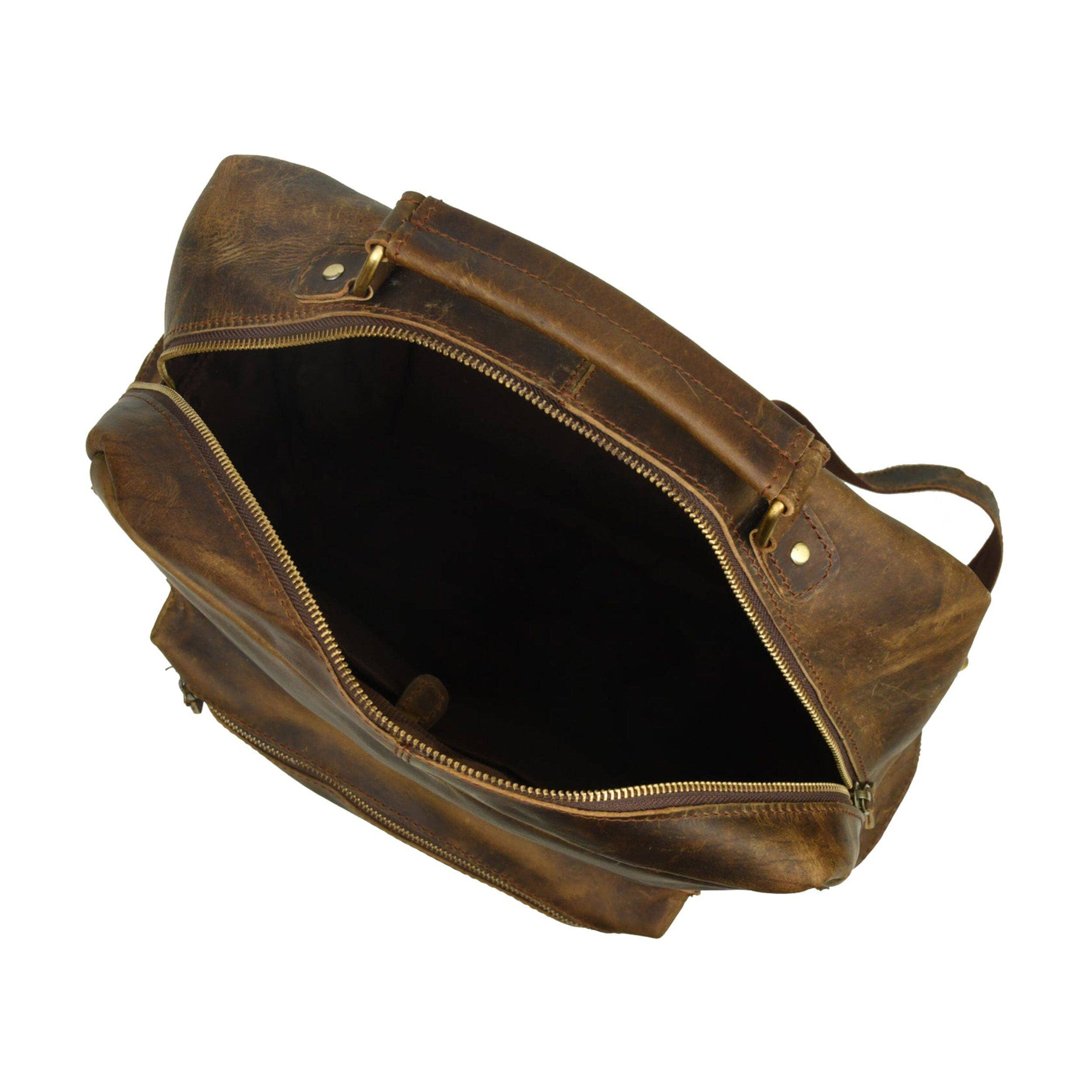 Classy Leather Bags - Wholesale Backpack - Unisex - Barclay Buffalo Backpack2