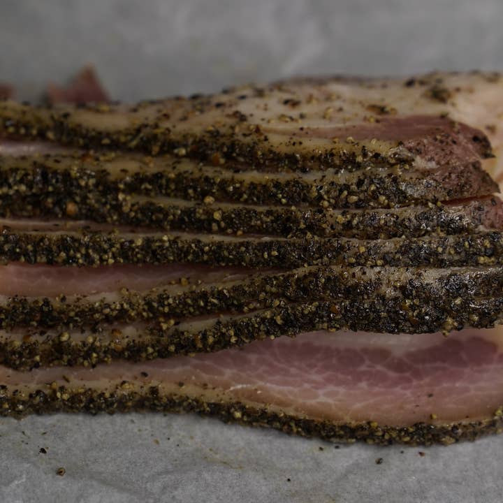MeatCrafters Inc. - Wholesale Pork - Thick-Cut Black Pepper Bacon: Spicy, Maple-Cured Flavor3