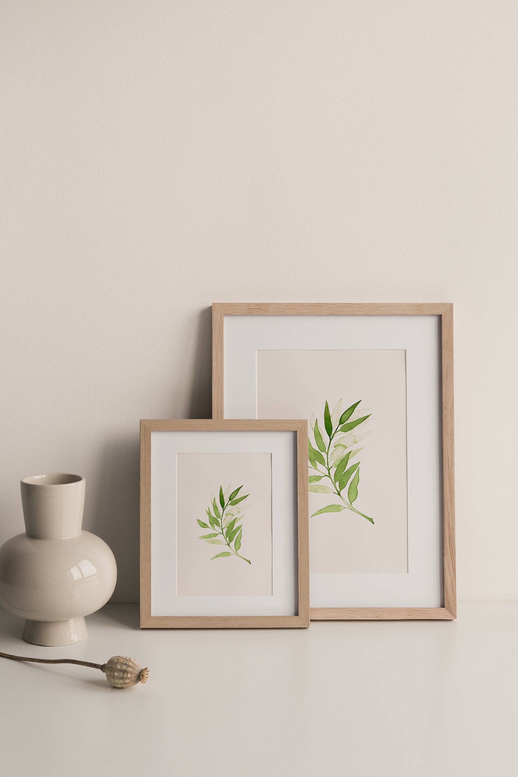 Alba Moreno Illustration - Wholesale Art Print - Rama Verde print0