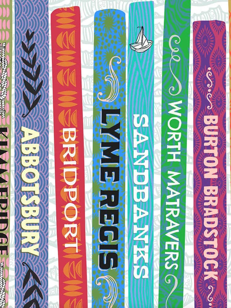 The Northern Line – wholesale Poster – Coastal Dorset - Poster Print2