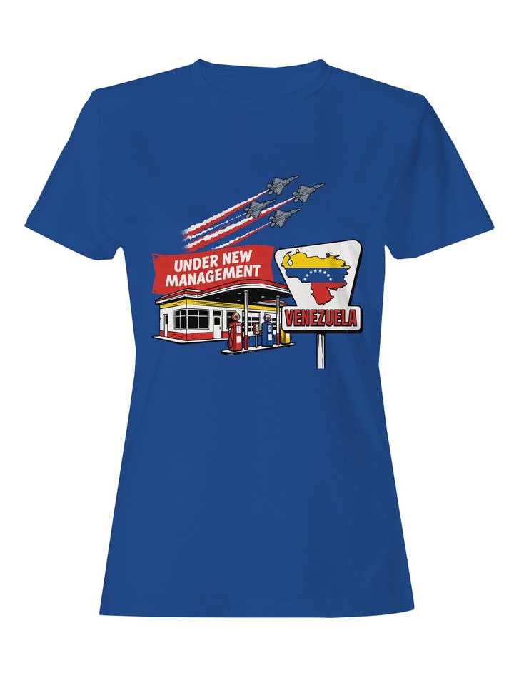 Under New Management: Venezuela Women's T-shirt for wholesale by TShirtGuys.com