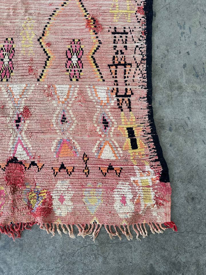 AZIZA | 4'9x7'7 voor wholesale door Sun + Soul Vintage