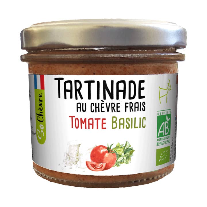 So Chèvre - Wholesale Jam/Jelly - FRESH GOAT SPREAD TOMATO BASIL0