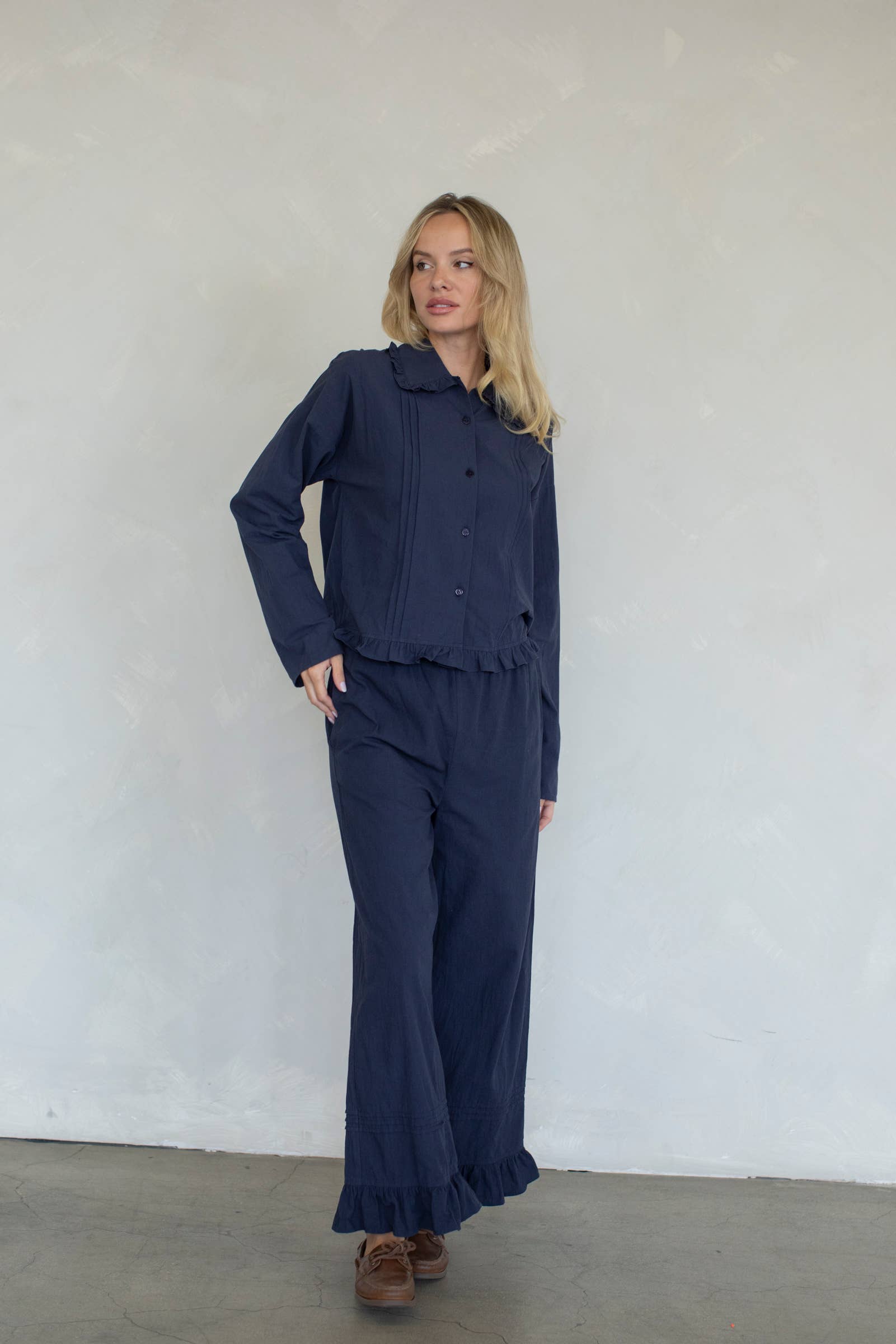 Midnight Talia Blouse for wholesale on Faire1