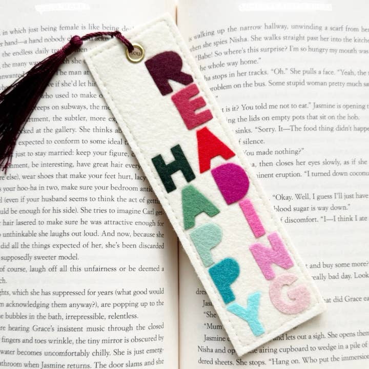 Marcador de Leitura Feliz por atacado de Milo & Mollie