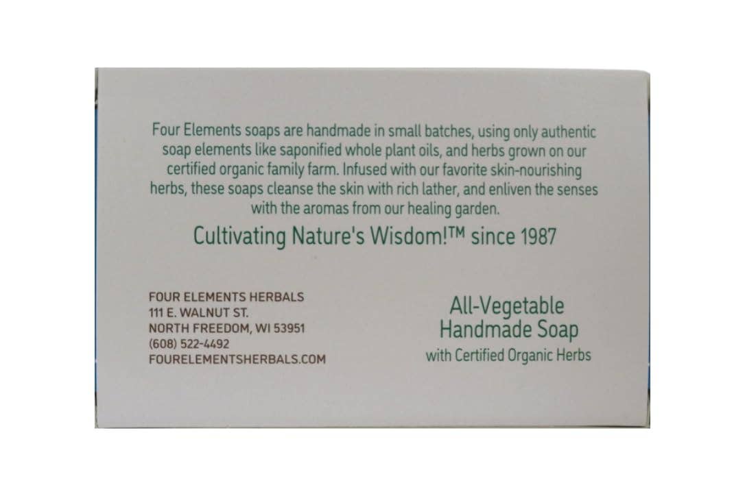 Four Elements Organic Herbals - Wholesale Bar Soap - Look, No X Ma! Soap - 3.8 oz4
