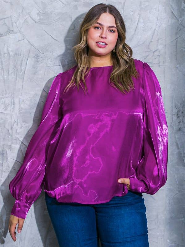 A solid woven top - ITP12632 for wholesale by FLYING TOMATO