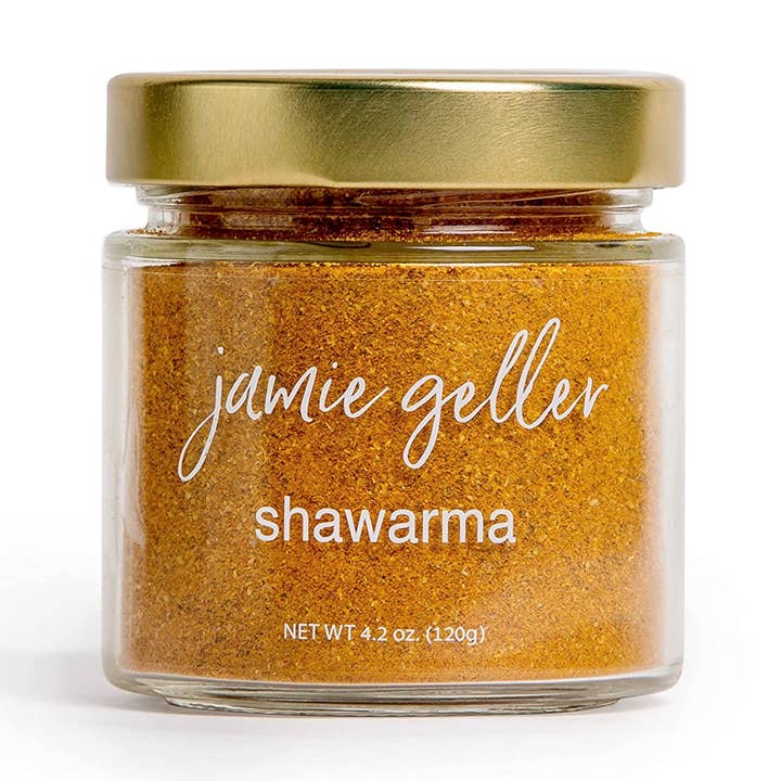 Jamie Geller - Wholesale Dried Spice Mix - Shawarma Spice Seasoning (4.2oz Glass Jar, 120g)0