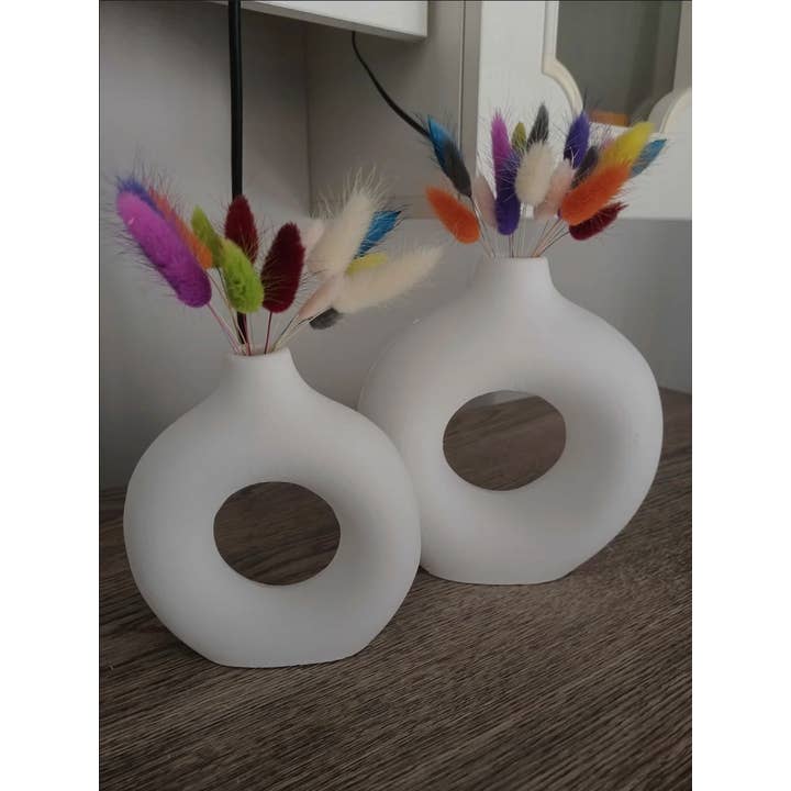 Bonnie Stuff - Wholesale Vase - 2-Piece Handmade Concrete Vase Set3