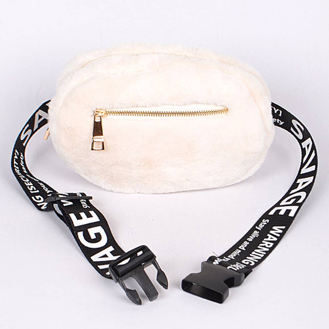 3AM BY H&D ACCESSORIES – wholesale Midjeväska - Dam – Cutie Fuskpäls Fanny Pack3