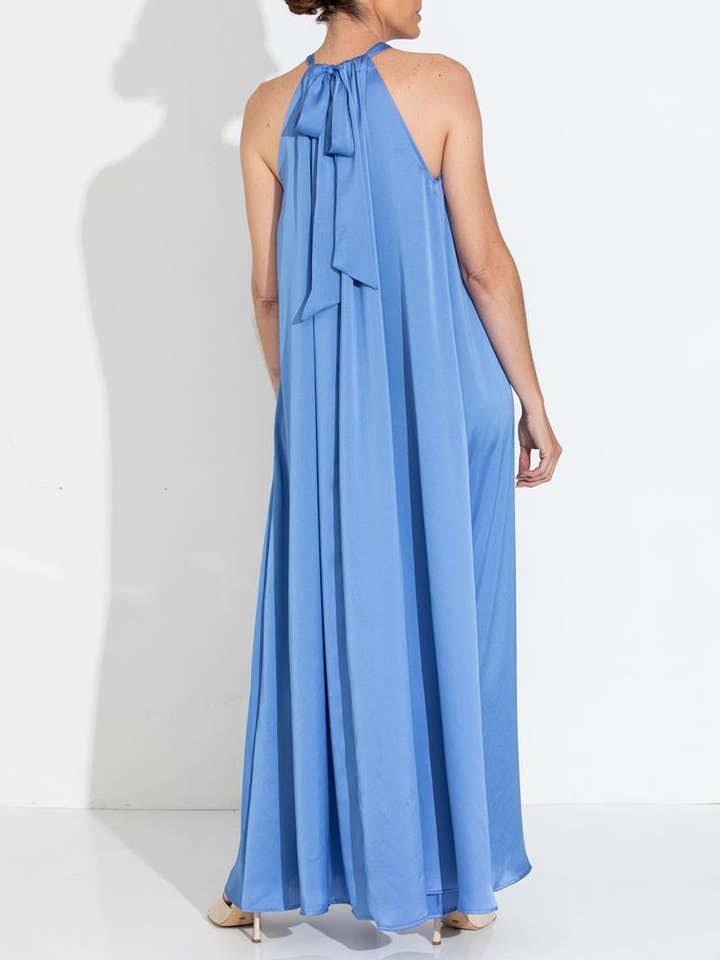 Tale the Label - Wholesale Dress – Women's - Lorna - Darling - Halter Dress- Australian Made1