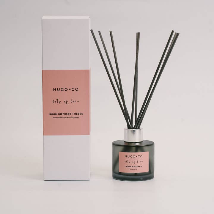 Lots of Love Reed Diffuser for wholesale by HUGO+CO