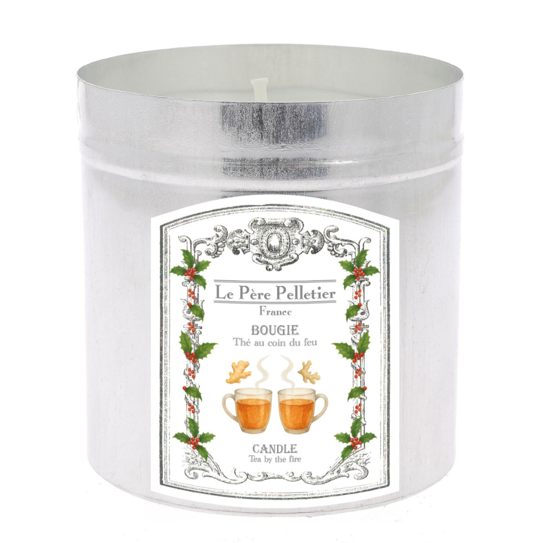 Le Père Pelletier - Wholesale Jar/Filled Candle - Scented Candle 240 g Tea by the Fireside0