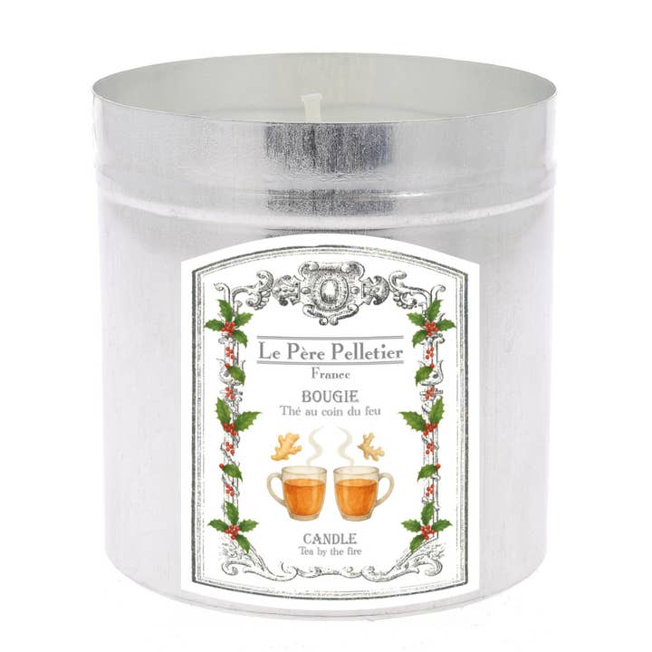 Le Père Pelletier - Wholesale Jar/Filled Candle - Scented Candle 240 g Tea by the Fireside