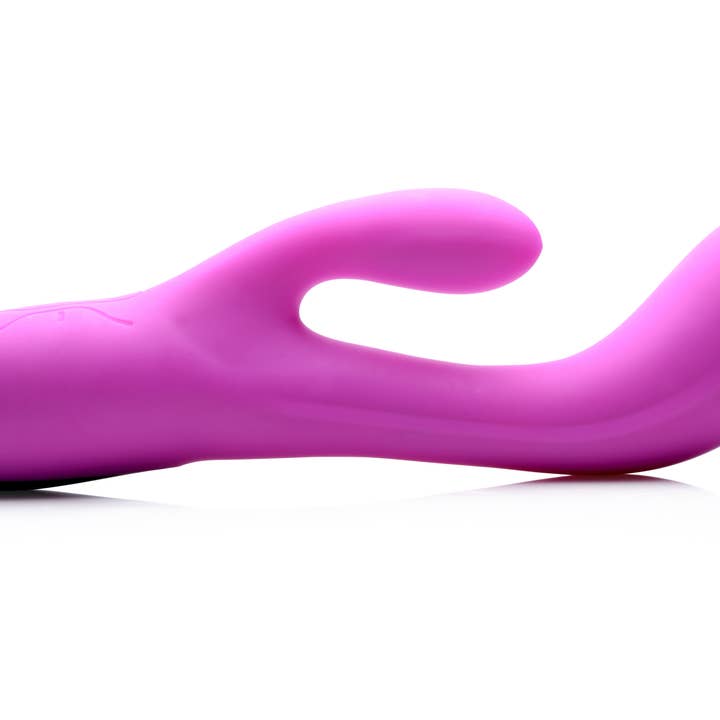 INMI Toys – wholesale Sex toy – Come Hither Silicone Rabbit Vibrator with Orgasmic Motion4